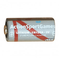 ASG 3V Lithium Battery, CR123A, 1 pcs.