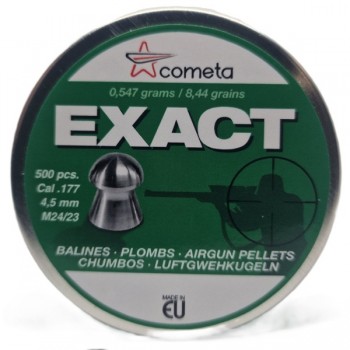 Cometa Exact Pellets 4.53mm .177 Calibre 8.44 grain Tin of 500