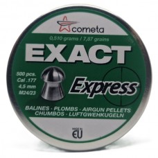 Cometa Exact Express Pellets 4.52mm .177 Calibre 7.87 grain Tin of 500