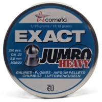 Cometa Jumbo Exact Heavy Pellets 5.52mm .22 Calibre 18.13 grain Tin of 250