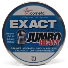 Cometa Jumbo Exact Heavy Pellets 5.52mm .22 Calibre 18.13 grain Tin of 250