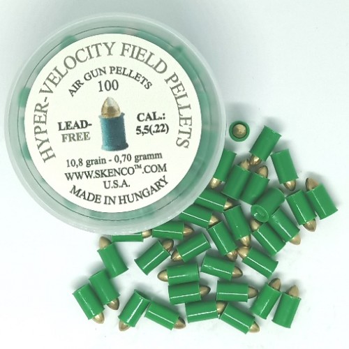 Skenco Hyper Velocity Field Green Monster pellets .22 calibre