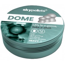 Sky Pellets Dome Heavy 5.52mm .22 calibre 18.13gr tin of 250
