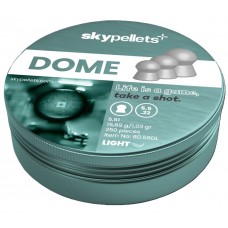 Sky Pellets Dome Light 5.51mm .22 calibre 15.89gr tin of 250