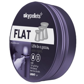 Sky Pellets Flat Light 4.50mm .177 calibre 7.87gr tin of 500