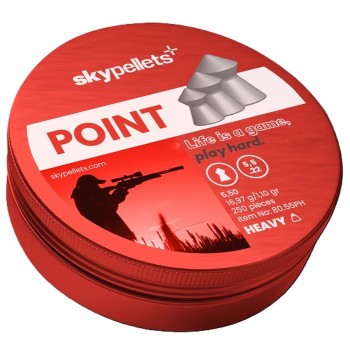 Sky Pellets Pointed Heavy 5.50mm .22 calibre 16.97gr tin of 250