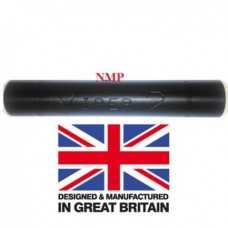 1/2 inch UNF Thread VIPER 2 Black airgun silencers Flat Bull Barrel unproofed Made in UK