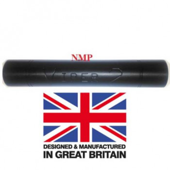 1/2 inch UNF Thread VIPER 2 Black airgun silencers Flat Bull Barrel unproofed Made in UK
